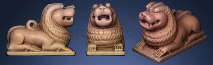 3D model Lion 8 (STL)